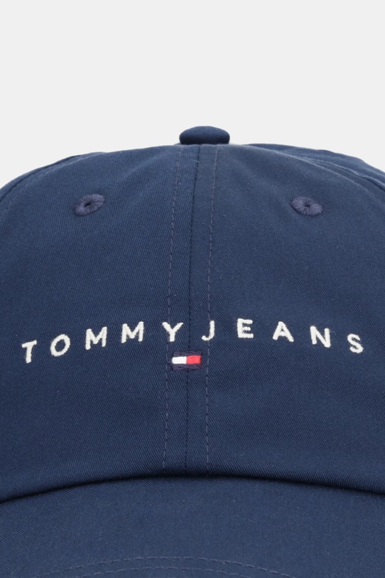 Tommy Jeans czapka z daszkiem bawełniana 0 AM0AM12958 granatowy SS26