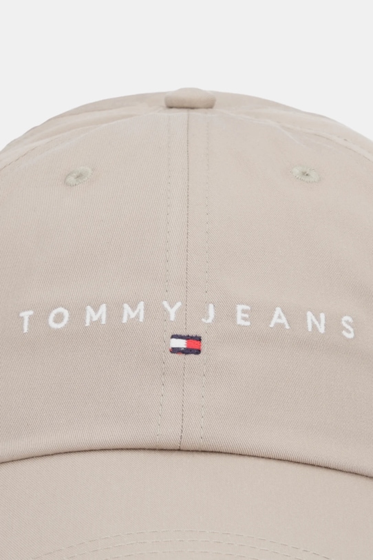 Бавовняна бейсболка Tommy Jeans 0 AM0AM12958 бежевий AW25