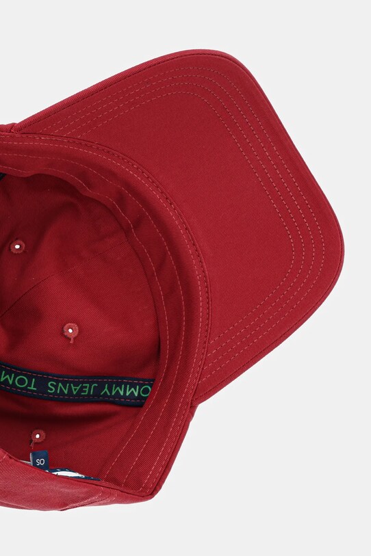 Хлопковая кепка Tommy Jeans 0 бордо AM0AM12958