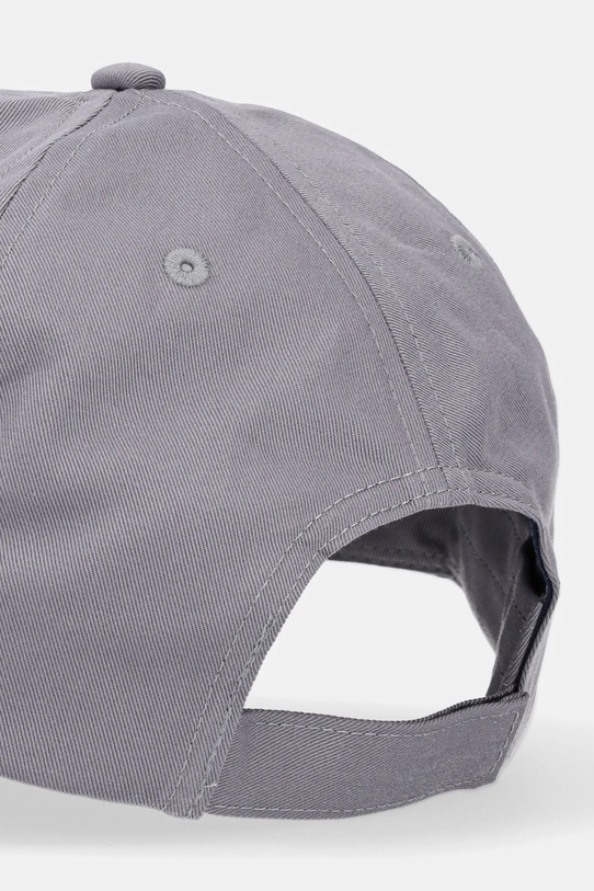 Akcesoria Tommy Jeans czapka z daszkiem bawełniana 0 AM0AM12958 szary