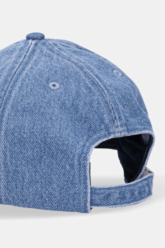 Akcesoria Tommy Jeans czapka z daszkiem jeansowa AM0AM12936 niebieski