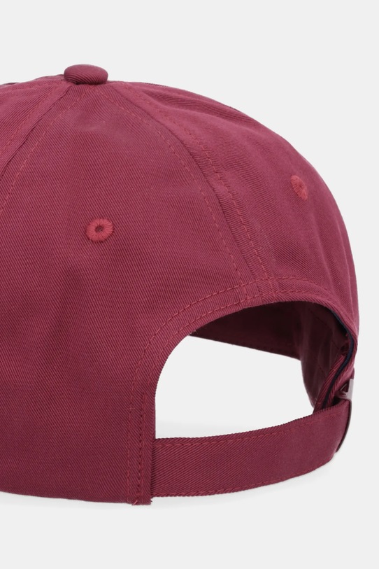 Doplnky Bavlnená šiltovka Tommy Jeans AM0AM12933 burgundské