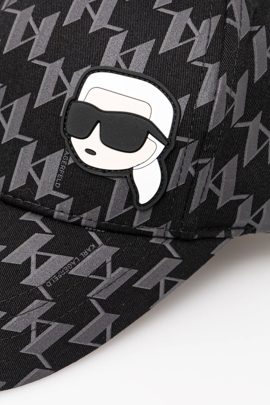 Кепка Karl Lagerfeld 551123.805616 чёрный SS25