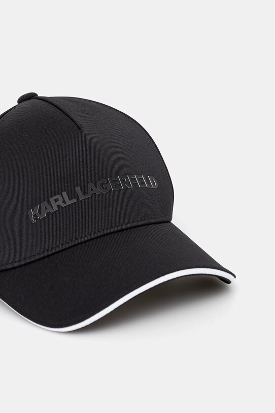 Karl Lagerfeld sapca 551122.805611 negru SS25