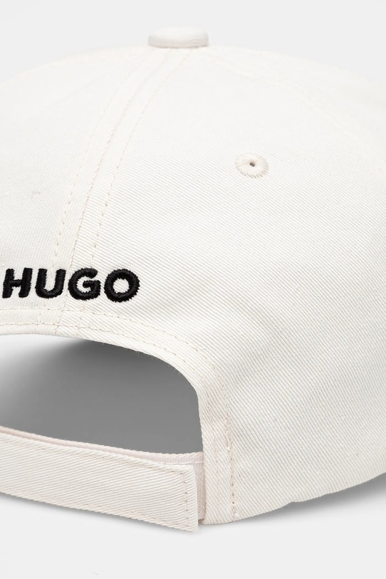 Аксесуари Бавовняна бейсболка Hugo Blue 50535368 бежевий