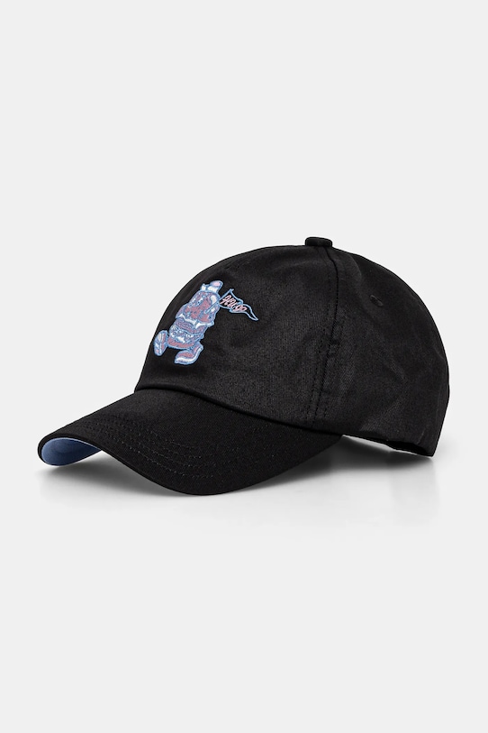 Hugo Blue pamut baseball sapka aplikációval fekete 50535368