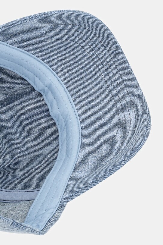 Guess Jeans șapcă de baseball din bumbac albastru M5RZ16.WF8V1