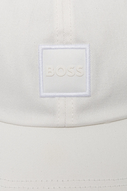 Бавовняна бейсболка BOSS Orange 50535555 білий SS25
