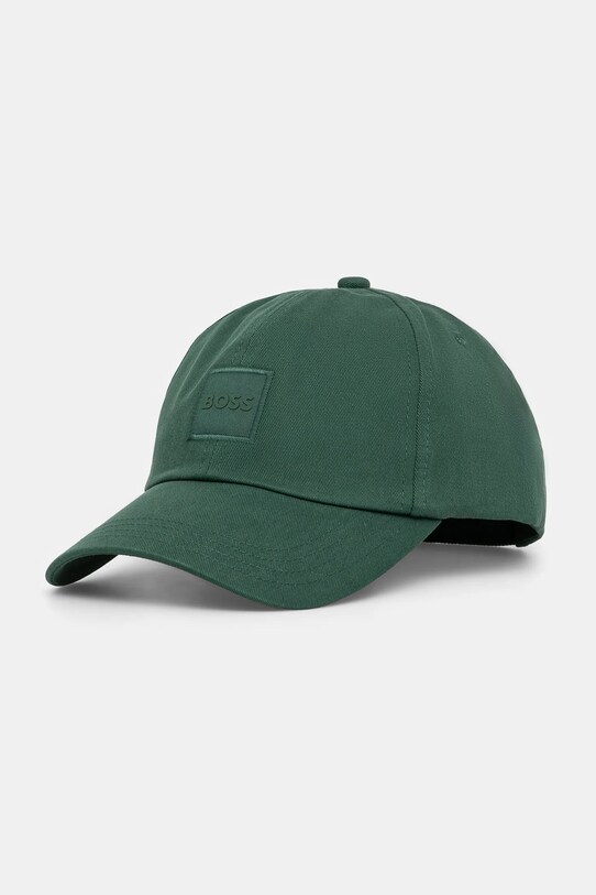 BOSS Orange berretto da baseball in cotone cotone verde 50535555