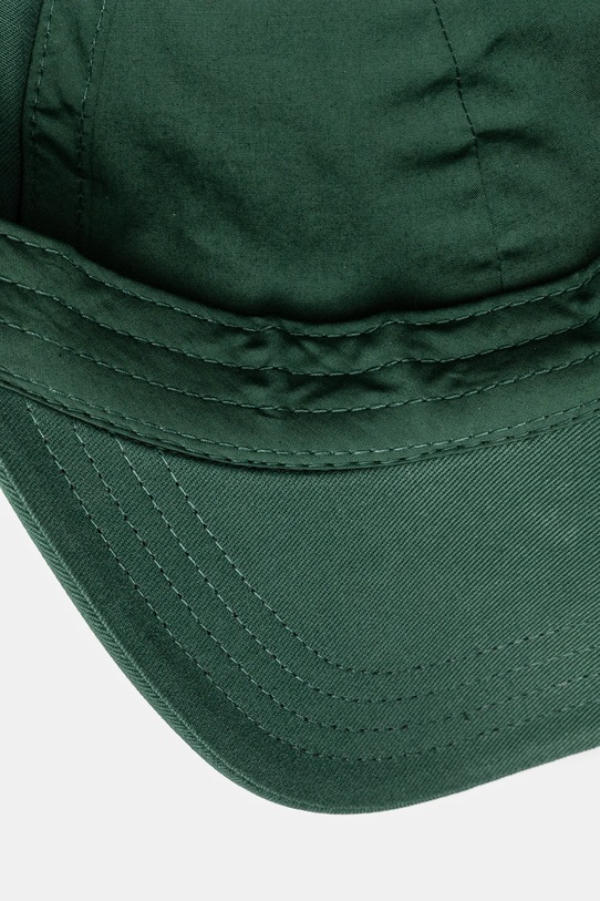 BOSS Orange czapka z daszkiem bawełniana Derrel-PL zielony 50535555