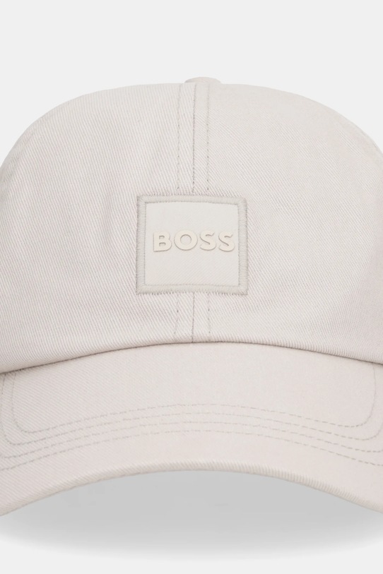 Pamučna kapa sa šiltom BOSS Orange 50535555 bež AW25