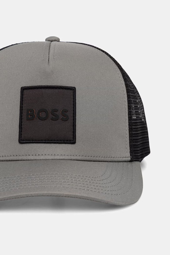 BOSS Orange czapka z daszkiem 50535622 zielony SS26