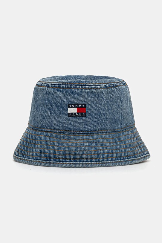 Džínový klobouk Tommy Jeans další modrá AM0AM13289