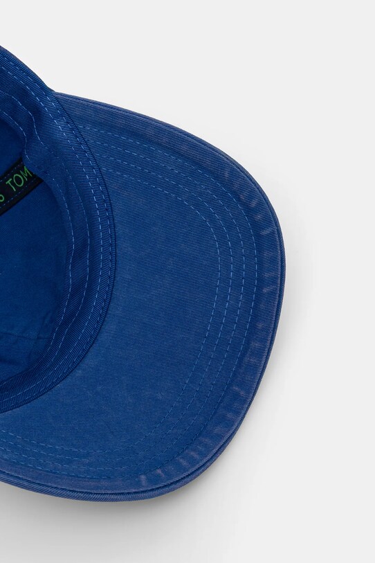 Памучна шапка с козирка Tommy Jeans AM0AM13355 виолетов