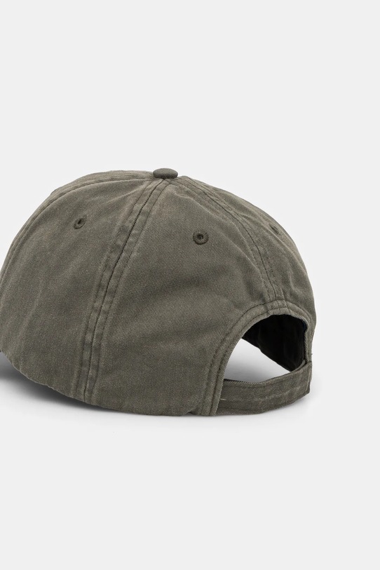 Akcesoria Tommy Jeans czapka z daszkiem bawełniana AM0AM13355 zielony