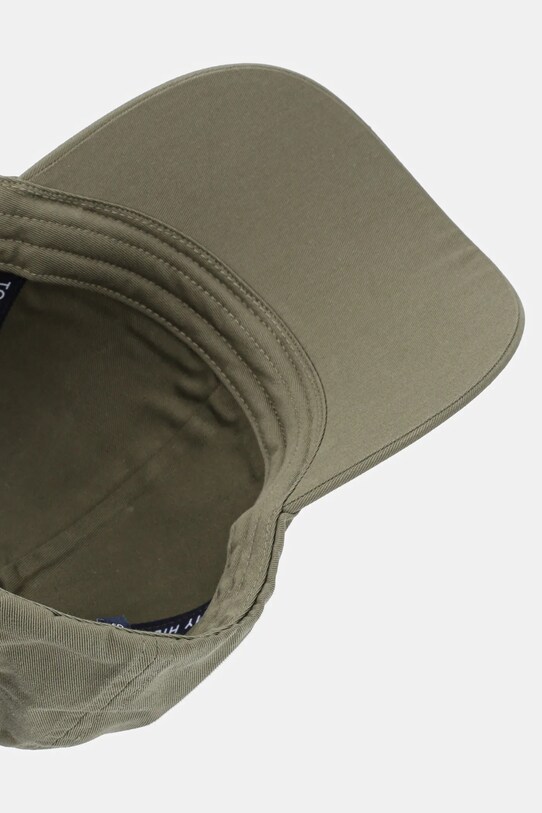 Хлопковая кепка Tommy Hilfiger зелёный AM0AM13001