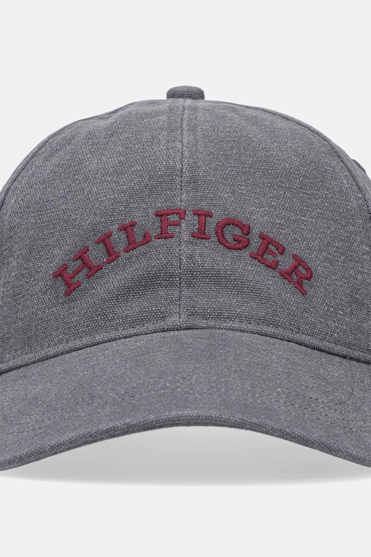 Бавовняна бейсболка Tommy Hilfiger AM0AM13003 сірий SS25