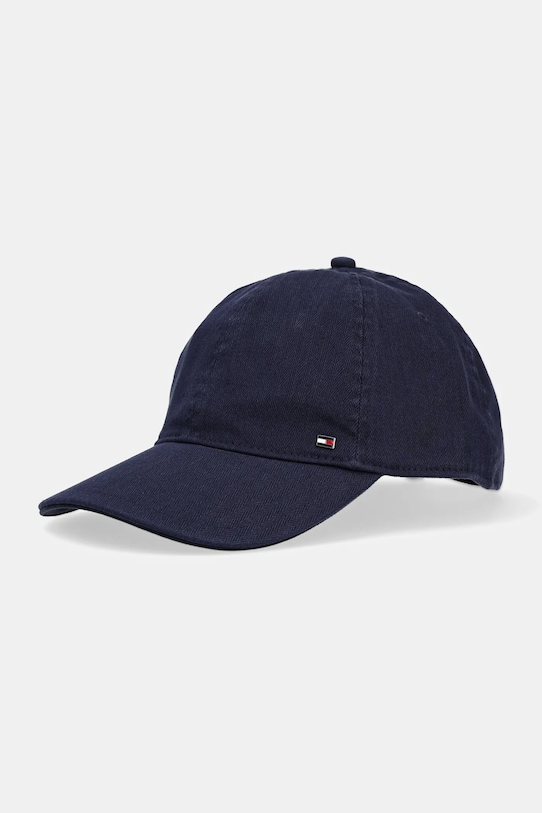 Tommy Hilfiger șapcă de baseball din bumbac bumbac bleumarin AM0AM13006