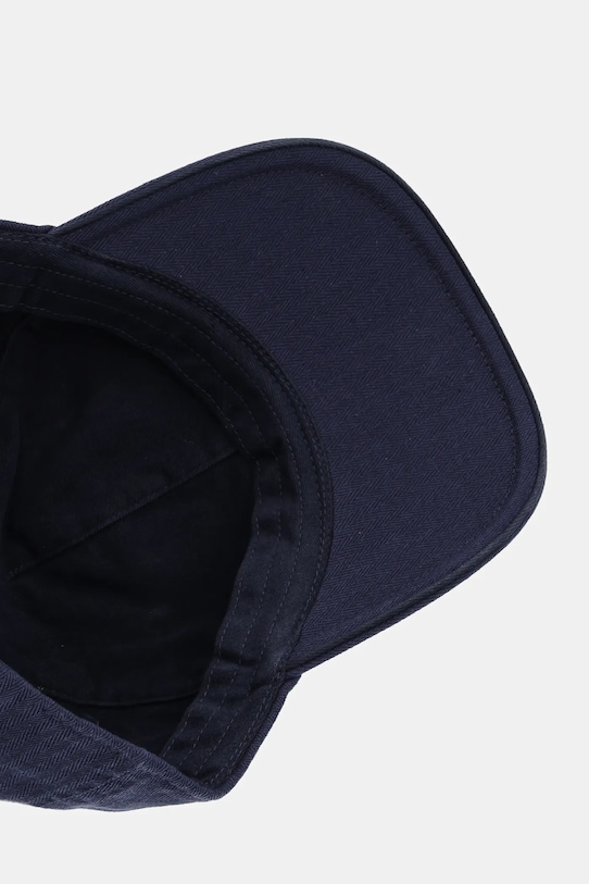 Tommy Hilfiger czapka z daszkiem bawełniana granatowy AM0AM13006