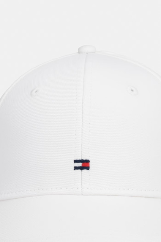 Tommy Hilfiger Bejzbalová čiapka pánska bavlnená AM0AM13008 biela SS26