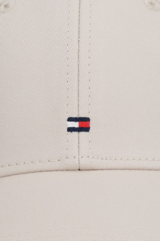 Tommy Hilfiger bejzbalová čiapka pánska bavlnená AM0AM13008 béžová SS26