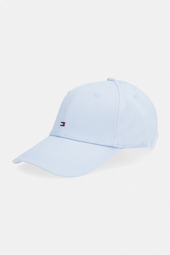 Tommy Hilfiger bejzbalová čiapka pánska bavlnená modrá AM0AM13008