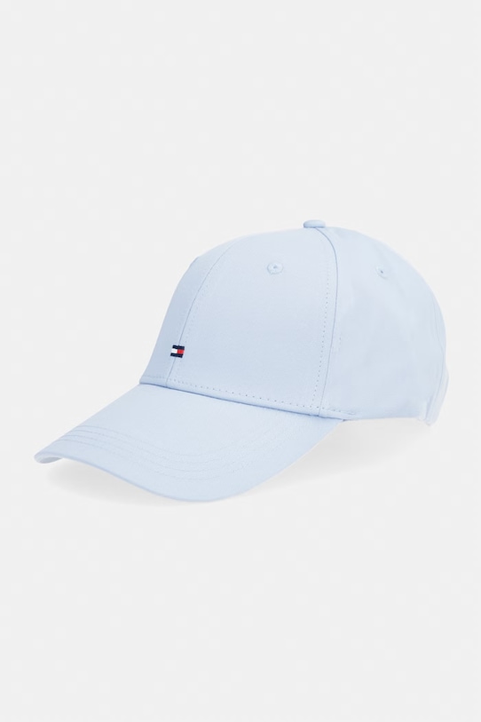 Tommy Hilfiger bejzbalová čiapka pánska bavlnená modrá AM0AM13008