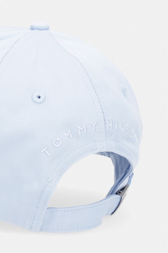 Doplnky Tommy Hilfiger bejzbalová čiapka pánska bavlnená AM0AM13008 modrá