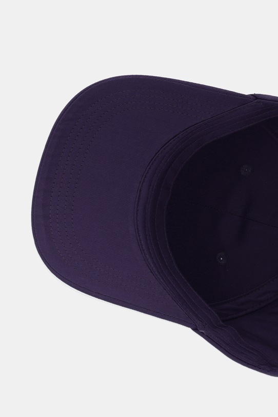 Βαμβακερό καπέλο του μπέιζμπολ Tommy Hilfiger μωβ AM0AM13008