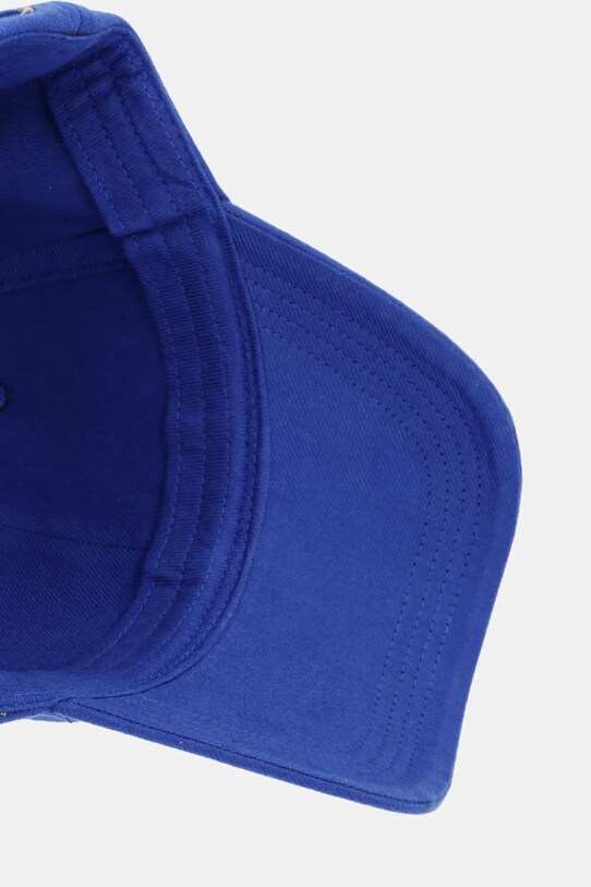 Tommy Hilfiger czapka z daszkiem bawełniana niebieski AM0AM13008