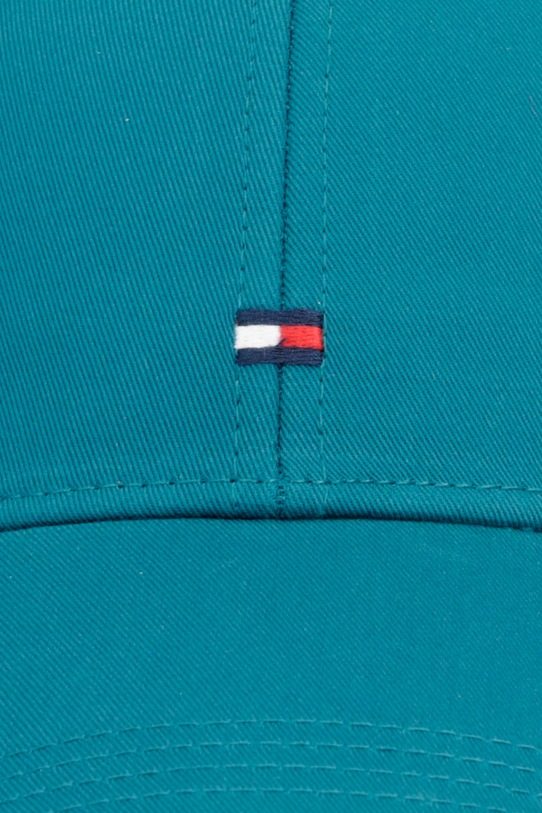 Tommy Hilfiger bejzbalová čiapka pánska bavlnená AM0AM13008 tyrkysová SS26