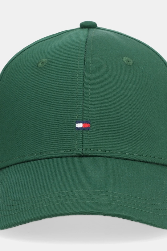 Хлопковая кепка Tommy Hilfiger AM0AM13008 зелёный SS26
