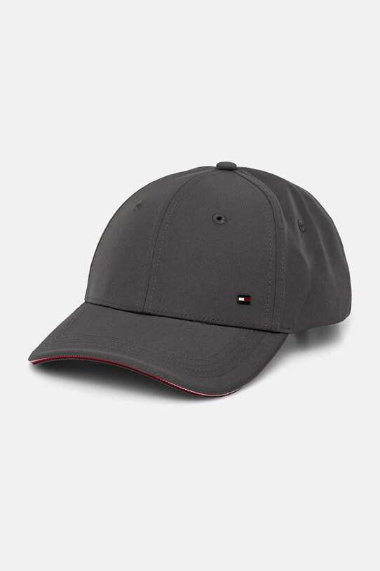 Tommy Hilfiger sapca Planet friendly gri AM0AM13336