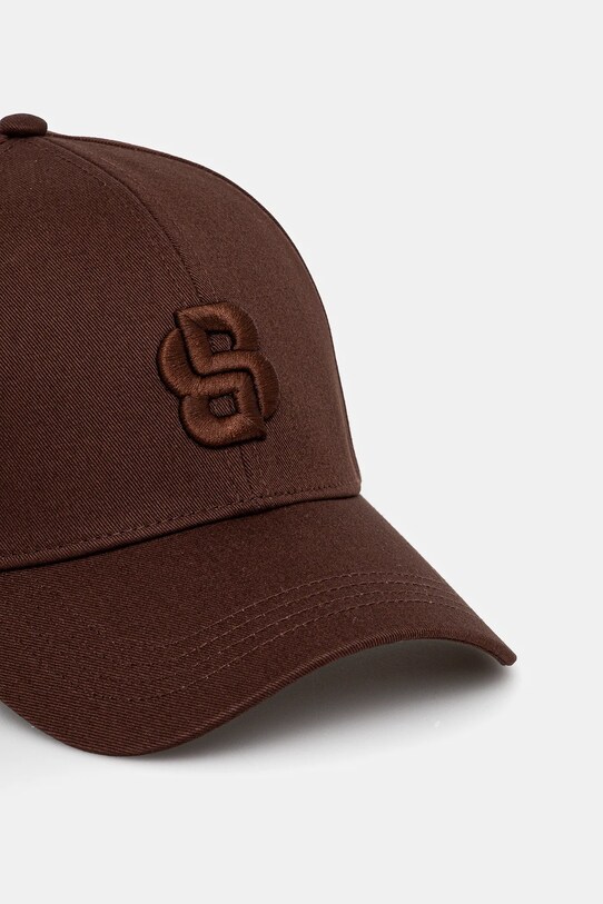 Kšiltovka BOSS 50533299 hnědá SS25