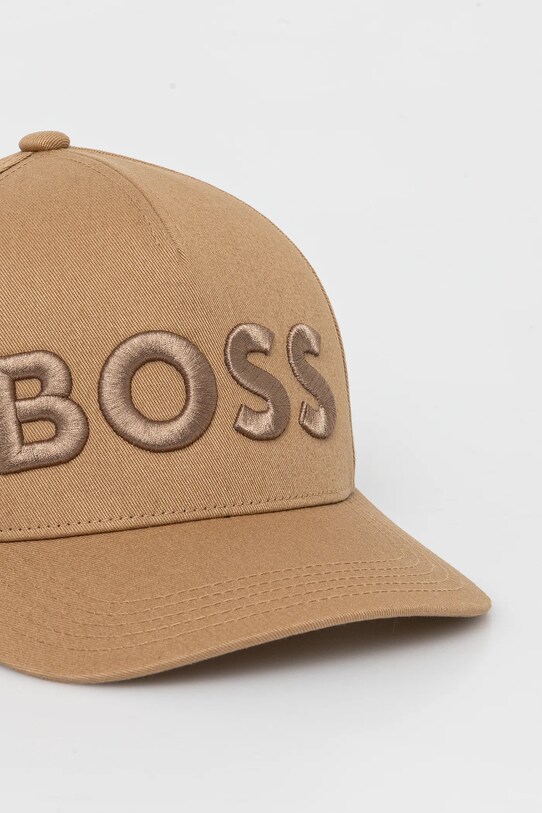 Аксесуари Бавовняна бейсболка BOSS 50536482 зелений