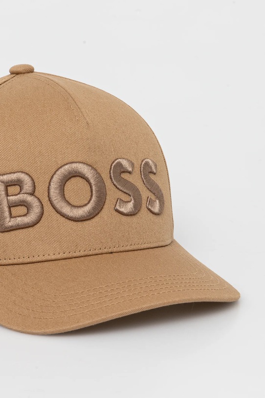 Аксессуары Хлопковая кепка BOSS 50536482 зелёный