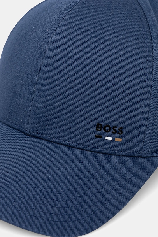 Accesorii BOSS șapcă de baseball din bumbac Zed-BOSS-Stripe 50539428 bleumarin
