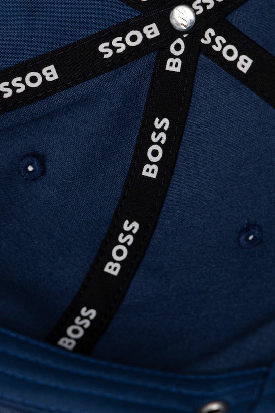 BOSS șapcă de baseball din bumbac Zed-BOSS-Stripe bleumarin 50539428