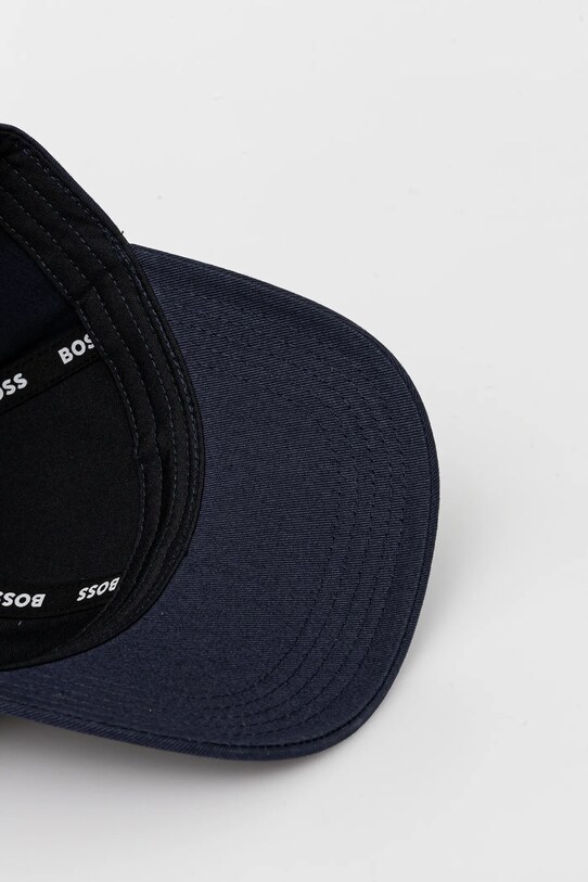 Αξεσουάρ Βαμβακερό καπέλο του μπέιζμπολ BOSS 50539428 σκούρο μπλε