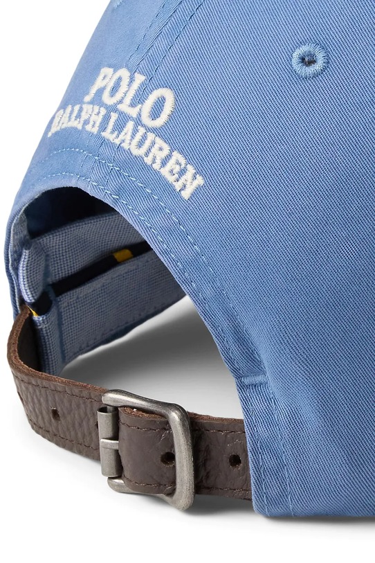 Akcesoria Polo Ralph Lauren czapka z daszkiem bawełniana 710960726 niebieski