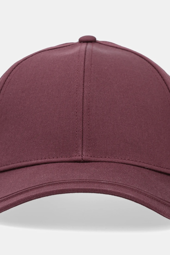 Бавовняна бейсболка Calvin Klein K50K512613 бордо SS25