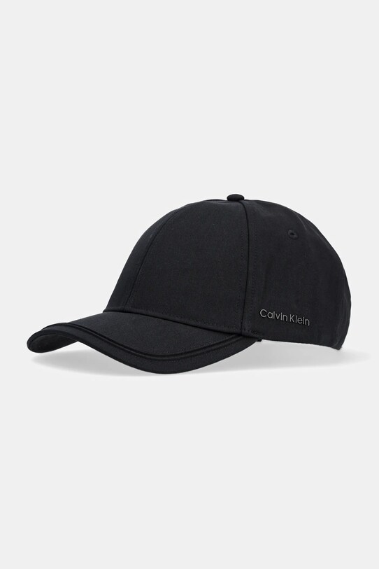 Бавовняна бейсболка Calvin Klein бавовна чорний K50K512613