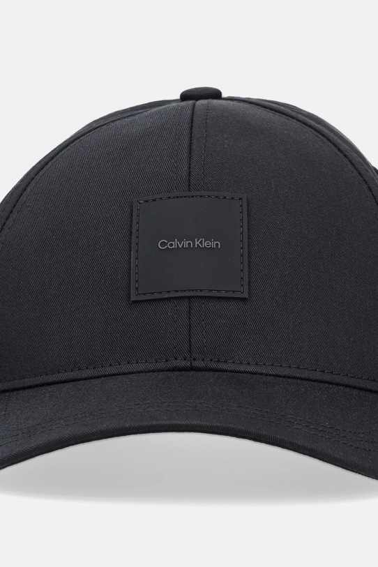 Бавовняна бейсболка Calvin Klein K50K512616 чорний SS25