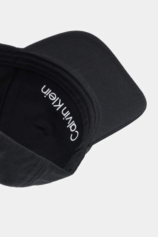 Бавовняна бейсболка Calvin Klein чорний K50K512616
