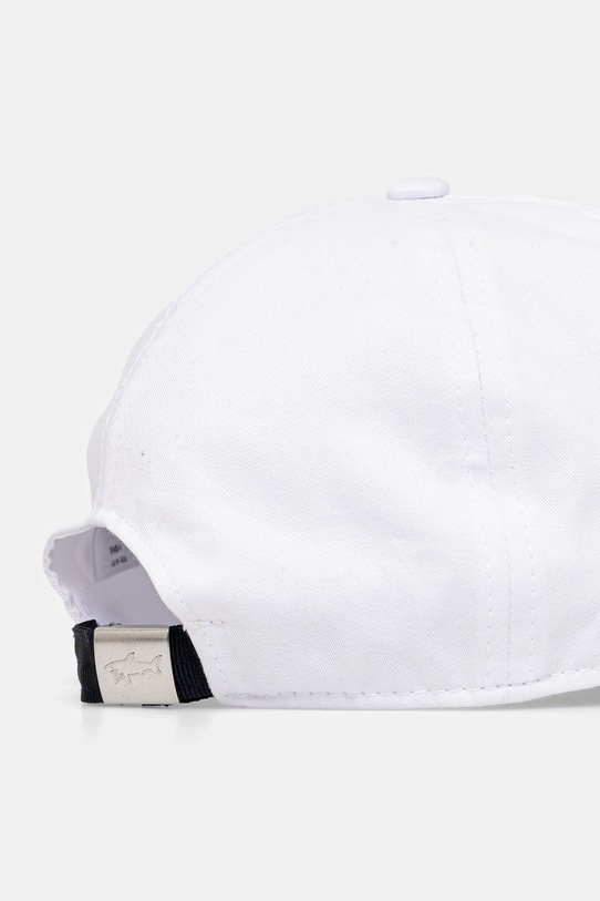 Akcesoria Paul&Shark czapka z daszkiem bawełniana 25417115 biały