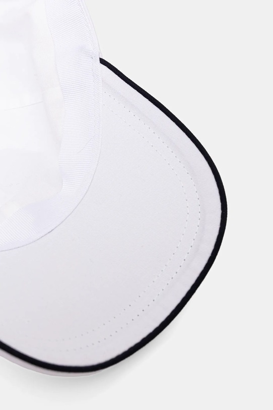 Paul&Shark czapka z daszkiem bawełniana biały 25417115