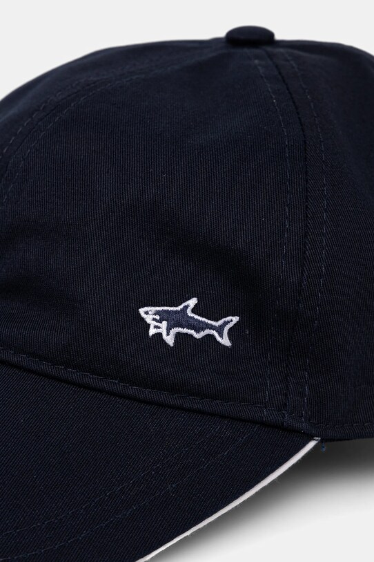 Bavlnená šiltovka Paul&Shark 25417115 tmavomodrá SS25