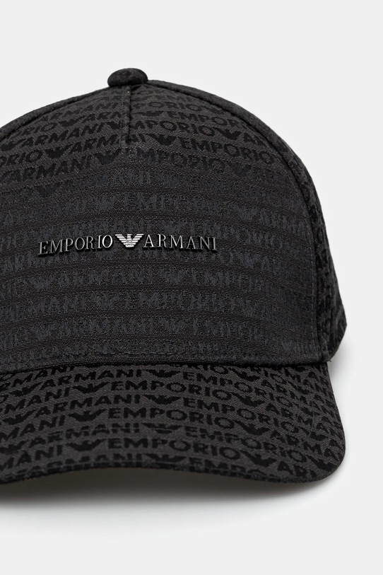 Emporio Armani czapka z daszkiem EM001321.AF14034 czarny SS25