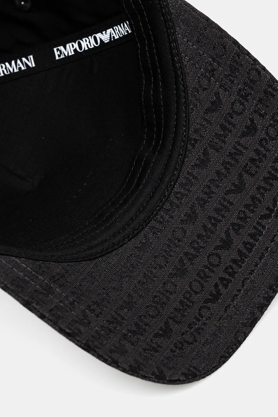 Emporio Armani czapka z daszkiem czarny EM001321.AF14034