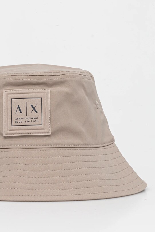 Klobouk Armani Exchange XM000794.AF12283 hnědá SS25